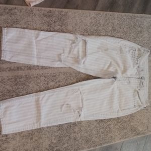 A size 4 tom girl american eagle striped jeans